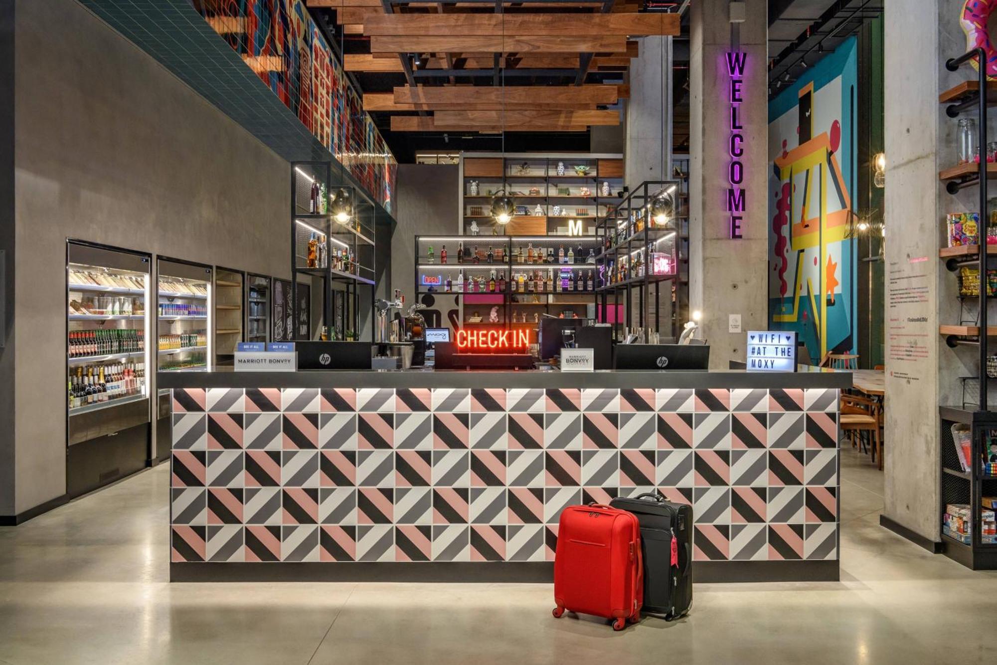 Moxy Lisboa Oriente Hotell Eksteriør bilde